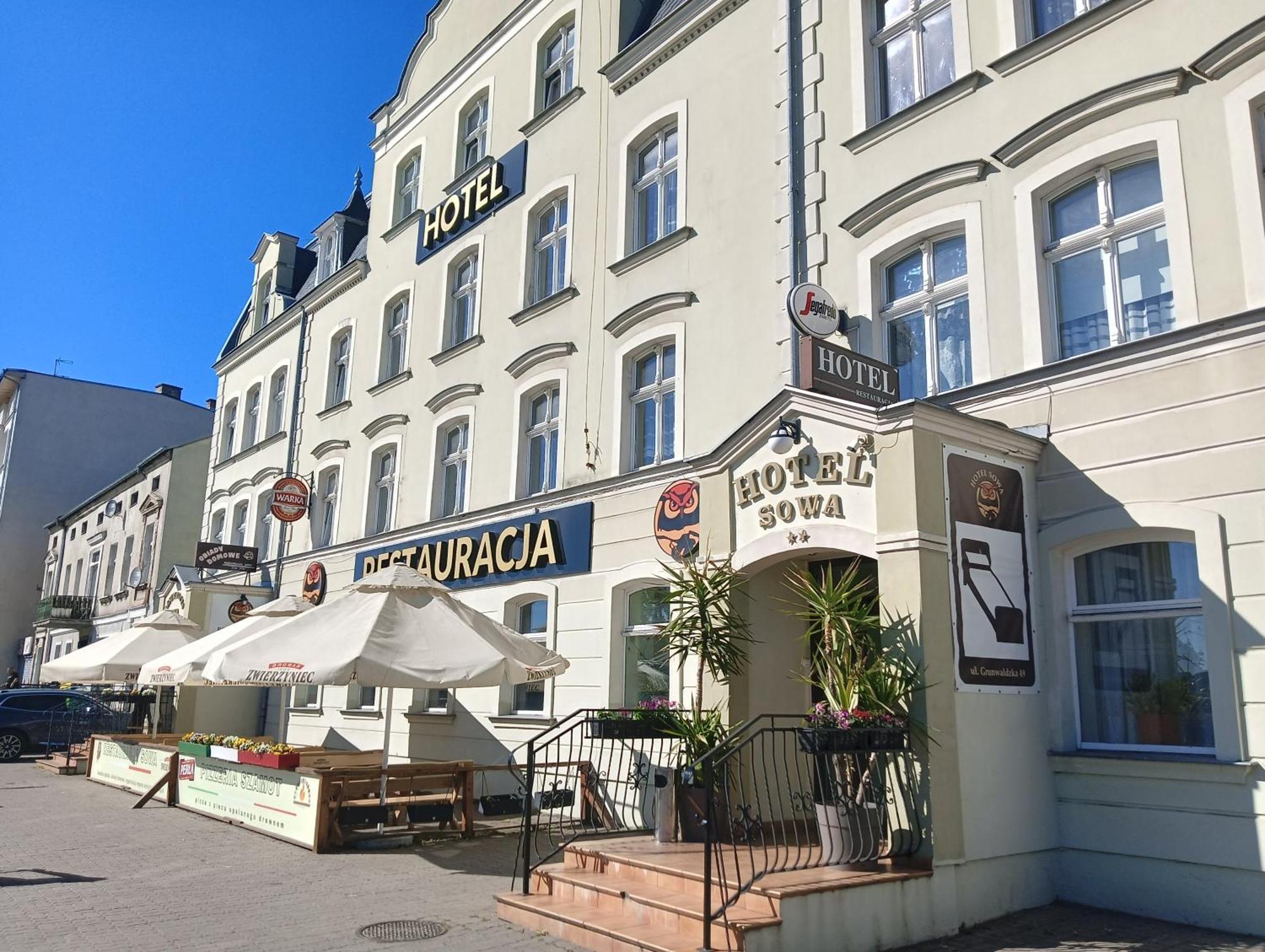 Hotel Sowa Elbląg Exterior foto